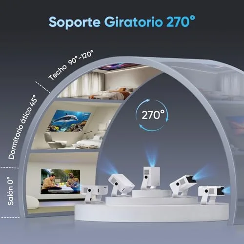 ZDK ▫️ Projetor portátil atualizado de 2026 6