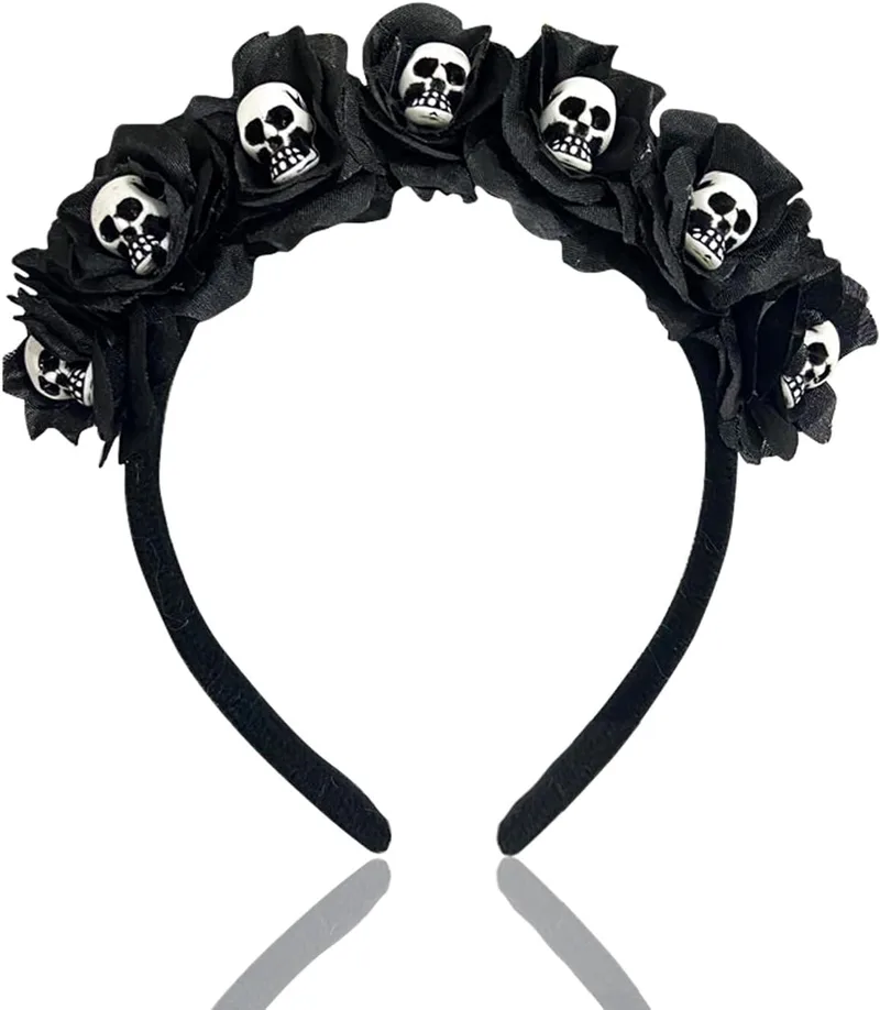 XULIDEONG ▫️ Diadema de Halloween, Diadema de Halloween, Acessórios de Halloween para o Carnaval, Cosplay, Festa, Mulher