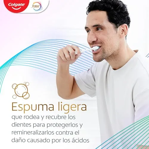 Colgate ▫️ Total Prevenção Ativa + Anti-Desgaste Dentário Pasta de dentes 75 ml (Embalagem de 4) 7