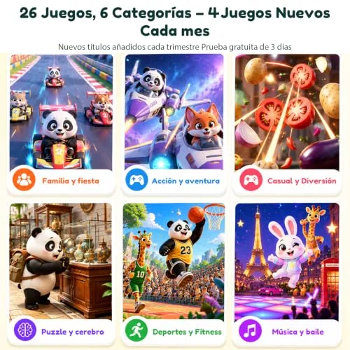 Blackview ▫️ PlayPop 8 – Consola de jogos com sensores de movimento, consolas infantis 4