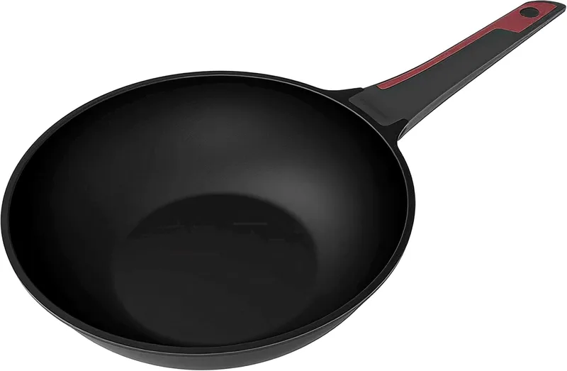 Cecotec ▫️ Frigideira Wok de 28 cm com revestimento antiaderente, Coleção Gourmet+