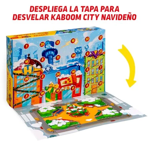 SUPERTHINGS RIVALS OF KABOOM ▫️ SUPERTHINGS – Calendário do Advento. Calendário do Advento de Natal com 24 presentes e surpresas especiais. Inclui minifiguras dos Superthings, Kazoom Kids, Hideouts, Jets e muito mais 4