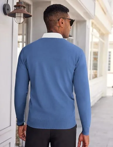 COOFANDY ▫️ Camisola de Inverno para Homem com Gola em V 3
