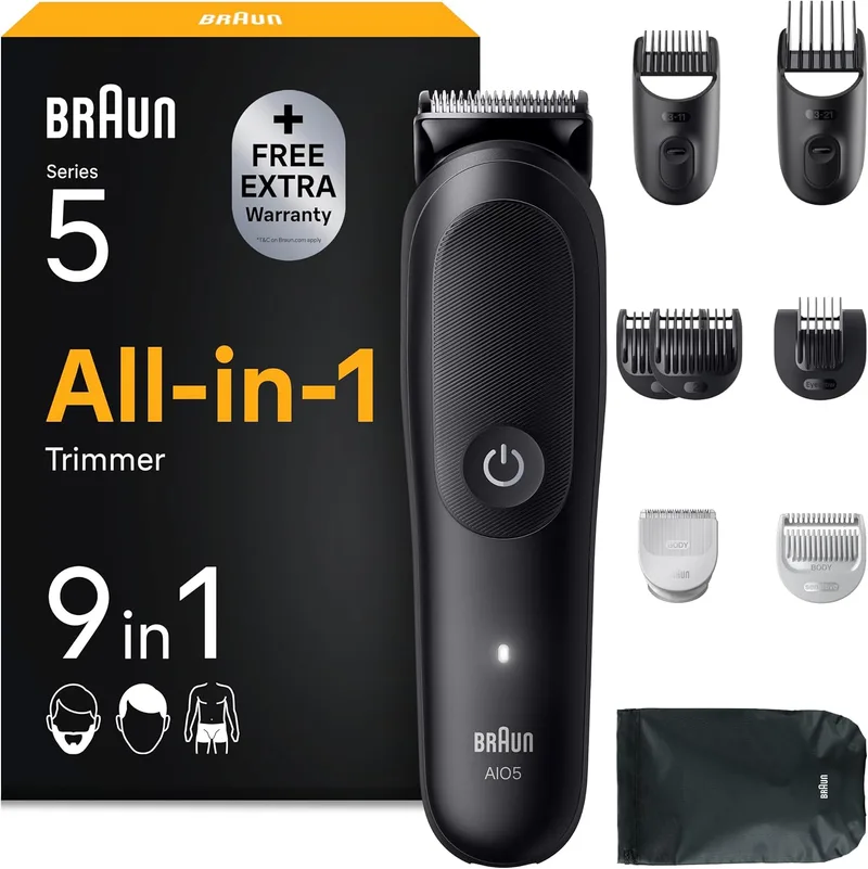 Braun ▫️ Aparador multifunções Série 5, AIO5535n, Preto