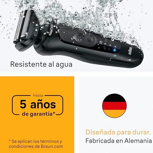Braun ▫️ Series 5 Máquina de barbear elétrica para homem, 52-N7000cc, Preto 6