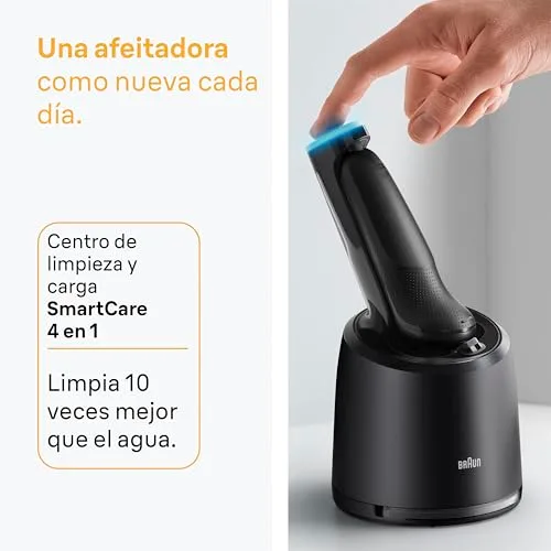Braun ▫️ Series 5 Máquina de barbear elétrica para homem, 52-N7000cc, Preto 7