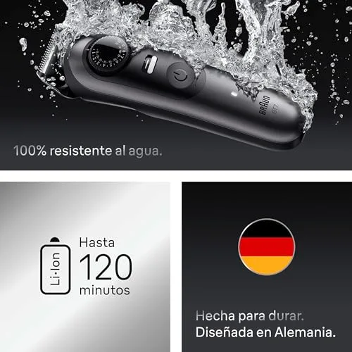 Braun ▫️ Aparador de Barba para Homem Série 7, BT7535, Cinzento 6