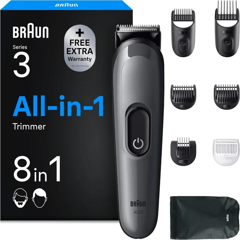 Braun ▫️ Aparador multifunções Série 3, AIO3535g, cinzento
