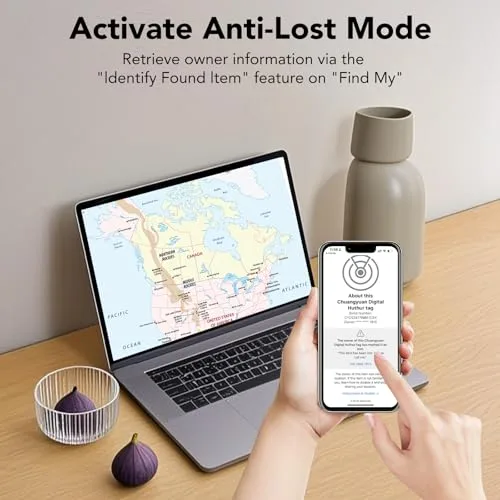 taobosec ▫️ Air Tracker Tag - Conjunto de 4, Etiqueta Localizadora, Localizador de Objetos Bluetooth 5