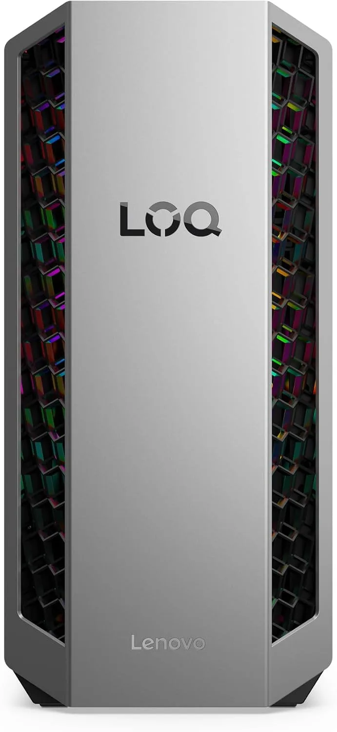 Lenovo ▫️ LOQ Tower 26ADR10 | Torre para jogos | Ryzen 7 | RTX 5050 | 16 GB | 512 GB
