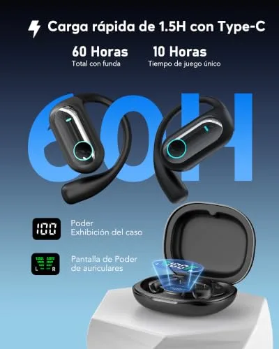 Mokseev ▫️ Tradução em Tempo Real: Auscultadores Tradutor Bluetooth 6.1 com IA 3