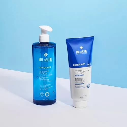 Rilastil ▫️ Xerolact, Gel de Limpeza Reparador, 1000 ml (Embalagem de 2) 4