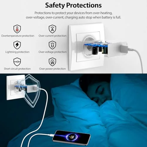ACANDYA ▫️ Carregador de 120 W com carregamento rápido para Xiaomi 17T Pro, Poco F7 Ultra, F4 GT e F6 Pro 2