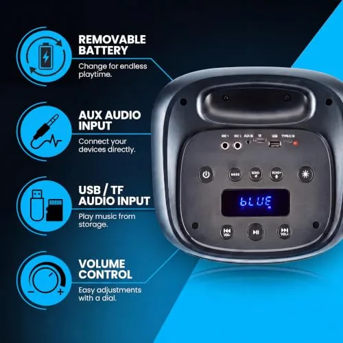 NGS ▫️ Wild Glam – Altifalante compatível com tecnologia Bluetooth 5