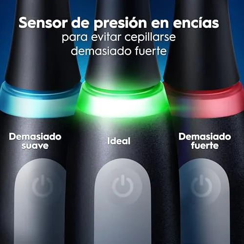 Oral-B ▫️ Escova de dentes elétrica iO 3 com 3 cabeças, preta 2