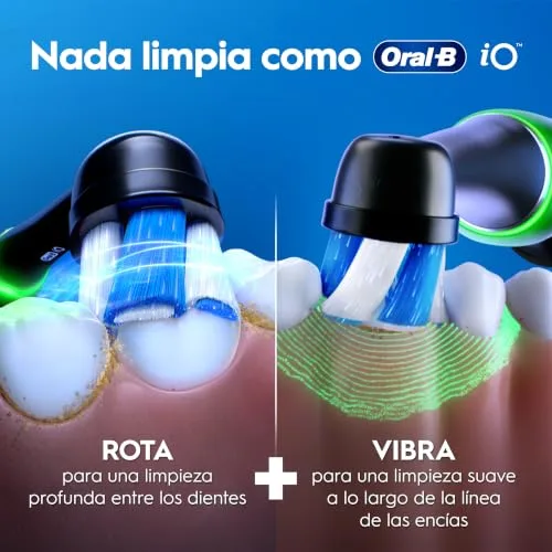 Oral-B ▫️ Escova de dentes elétrica iO 3 com 3 cabeças, preta 5