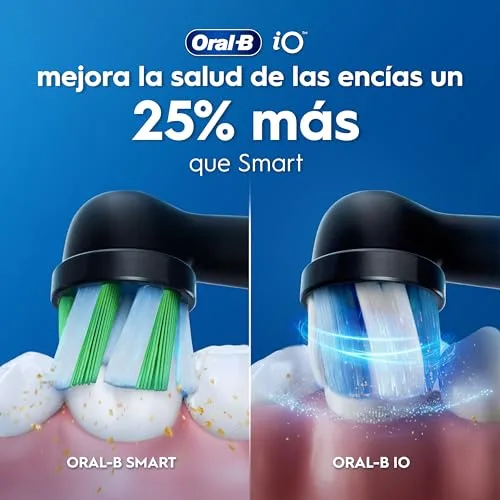 Oral-B ▫️ Escova de dentes elétrica iO 3 com 3 cabeças, preta 6