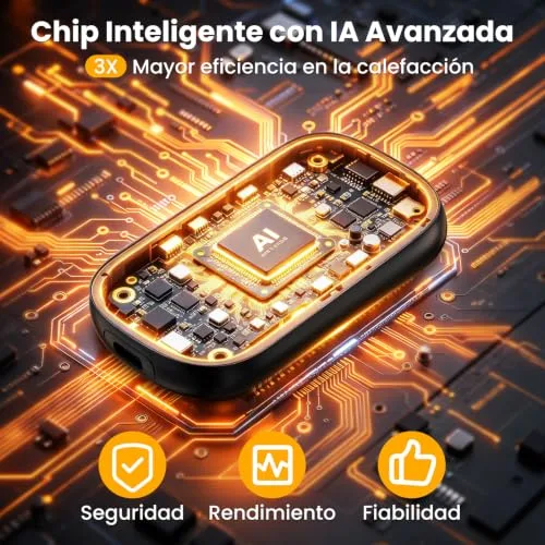 YOOKESEN ▫️ Aquecedor de mãos, 3000 mAH*2, temperatura 45-55 ℃, aquece as mãos 4