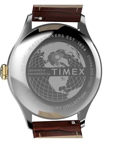 Timex ▫️ Waterbury Classic - Relógio de pulso analógico para homem 4