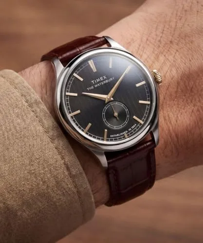 Timex ▫️ Waterbury Classic - Relógio de pulso analógico para homem 6