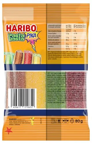 HARIBO ▫️ PASTA BASTA PIKA 18 x 80 g 2