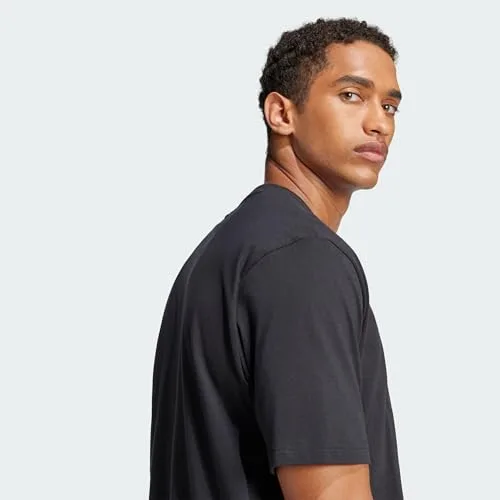 adidas ▫️ Camisola Essentials Linear Single Jersey para homem 2