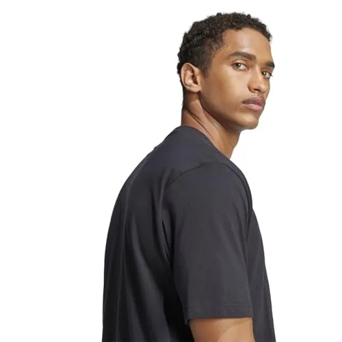 adidas ▫️ Camisola Essentials Linear Single Jersey para homem 3
