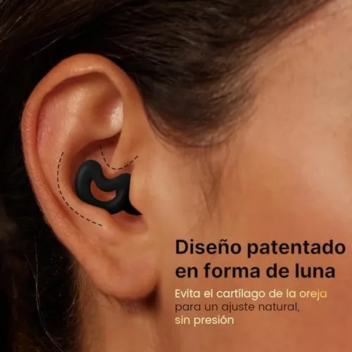 Relaxcharm ▫️ Tampões para os ouvidos para dormir, tampões antirruído para dormir de lado 3