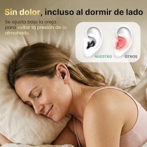 Relaxcharm ▫️ Tampões para os ouvidos para dormir, tampões antirruído para dormir de lado 5