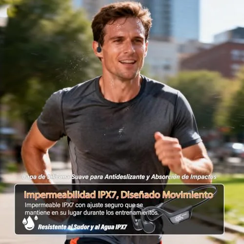 ZOVIMAX ▫️ Auscultadores de condução óssea Auscultadores sem fios com orelhas abertas 6