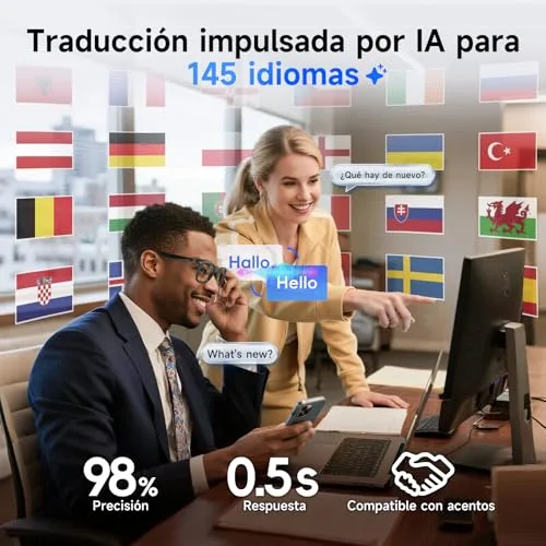 GetD ▫️ IA Glasses: óculos inteligentes com ChatGPT, tradução em tempo real 3