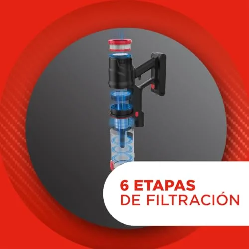 Polti ▫️ Forzaspira ActiveFlex SR350, Vassoura Elétrica Recarregável Sem Fio 6
