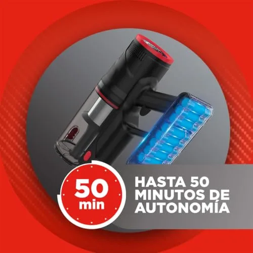 Polti ▫️ Forzaspira ActiveFlex SR350, Vassoura Elétrica Recarregável Sem Fio 7