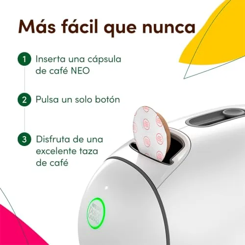 KRUPS ▫️ Máquina de café de cápsulas NEO CAFFÈ da NESCAFÉ® Dolce Gusto® + 3 embalagens 3