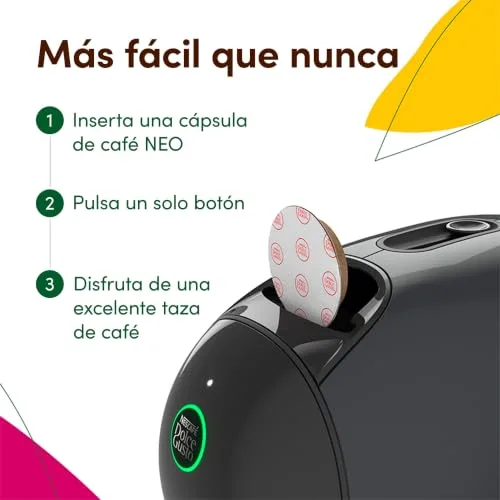 KRUPS ▫️ Máquina de café de cápsulas NEO CAFFÈ da NESCAFÉ® Dolce Gusto® + 3 embalagens 3