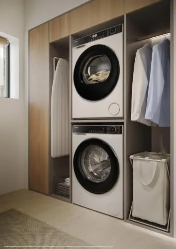 Haier ▫️ Secadora com bomba de calor, 10 kg, branca, x 5 [HD100-D357NU1-IB] 7