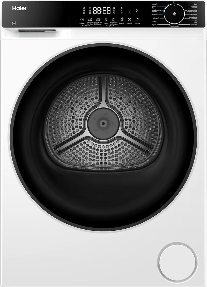 Haier ▫️ Secadora com bomba de calor, 10 kg, branca, x 5 [HD100-D357NU1-IB]
