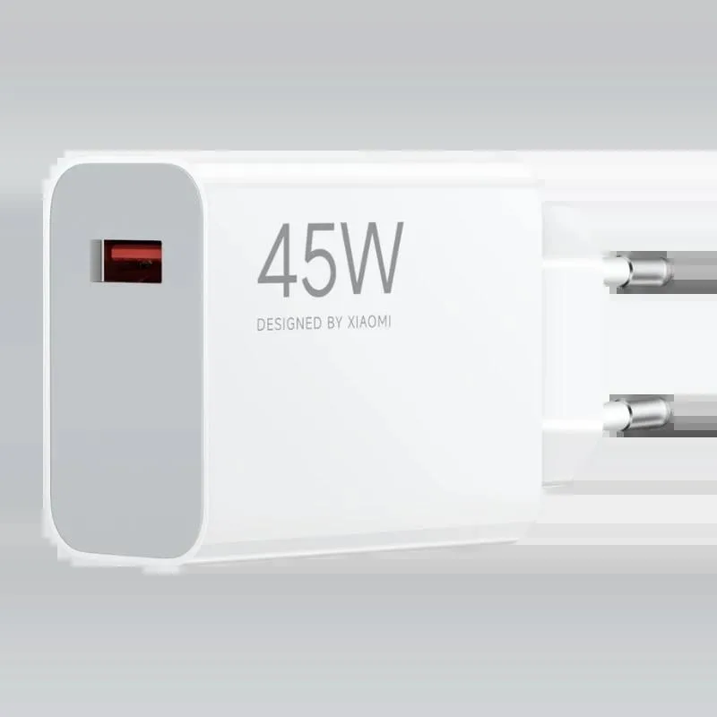 Carregador Xiaomi 45W Turbo Charging Power Adapter (Type-A) Branco